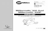 Millermatic 350 And Millermatic 350P - Welding Equipment · TM-1327 Page 2 Millermatic 350 SECTION 1 − PARTS LIST (Eff w/LC447907 Thru LE443589) 803 545-A Hardware is common and