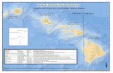 Hawaii Coordinate Systems · Sources: Esri, GEBCO, NOAA, CHS, CSUMB, National Geographic, DeLorme, and NAVTEQ Hawaii Coordinate Systems Datums and Projections Commonly Used in Hawaii