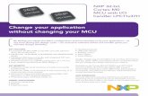 Change your application without changing your MCU file128 kB Flash, 10 kB SRAM, 4 kB EEPROM with EEPROM ROM drivers ... NXP_06_0197_ IOH Leaflet_939775017496_v1.indd 2 5/12/13 09:40.