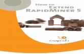 How to Extend RapidMiner 5 · If you are reading this tutorial, you probably have already installed RapidMiner 5 and gained some experience by playing around with the enormous set