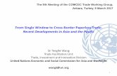From Single Window to Cross-Border Paperless Trade: Recent ... · 9.03.2017 · From Single Window to Cross-Border Paperless Trade: Recent Developments in Asia and the Pacific Dr