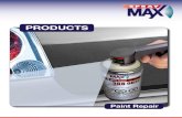 PRODUCTS Technology Aerosol Technology Aerosol Technology 2K Technology Spray Pattern Comparison SprayMax is a professional coating and paint repair system, filled with original paints