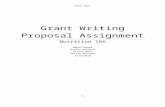 Grant Writing Proposal Assignment .Web viewIaso Org. Grant Writing Proposal Assignment . Nutrition