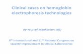 Clinical Cases on Hemoglobin Electrophoresis Technologies ... · Births with a pathological hemoglobin disorder per 1,000 live births Hemoglobinopathies are the most common, autosomal