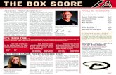 THE BOX SCORE - Official Arizona Diamondbacks Websitearizona.diamondbacks.mlb.com/ari/downloads/y2009/sts_newsletter... · THE BOX SCORE SEPTEMBER 2009 ... • Miguel Angel Montero