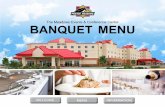 The Meadows Events & Conference Center BANQUET MENU - Prairie Meadows Casino and Hotel · 2017-05-24 · BANQUET MENU The Meadows Events & Conference Center WELCOME MENU INFORMATION