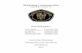 Marketing Communication - Student Blogblog.ub.ac.id/windaini/files/2013/03/markom-4-6.pdfsebuah kombinasi dari karakteristik demografis dan gaya hidup konsumen dalam . cluster . ...