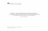 Institutionen för pedagogik - diva-portal.org844302/FULLTEXT01.pdf · Institutionen för pedagogik Boys and Physical Education - A Study of Boys’ Experiences of Single-Sex and