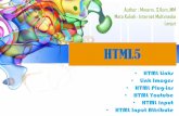 Author : Minarni, S.Kom.,MM Mata Kuliah : Internet ... · • LOCAL LINK • Jika ingin menampilkan LINK atau halaman html yang kita punya, cukup dengan menuliskan nama file HTML