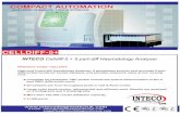 HIGH PERFORMANCE, LARGE STORAGE - Inteco Diagnostics UK · INTECO DIAGNOSTICS UK CELLDIFF-5+ INTECO Celldiff-5 + 5 part-diff Haematology Analyser PRODUCT CODE: CELLDIF5 High-end 5