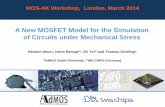 A New MOSFET Model for the Simulation of Circuits under ... · A New MOSFET Model for the Simulation of Circuits under Mechanical Stress Heidrun Alius*, Horst Rempp**, Zili Yu** and