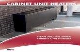 CABINET UNIT HEATERS - mesteksa.commesteksa.com/fileuploads/Literature/Vulcan Radiator/Cabinet Unit Heaters/VCUH-7.pdf · of today’s hydronic technology. Providing 12 fins per inch