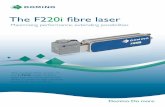 The F220i fibre laser - Industrial Printers, Coders … F220i fibre laser Maximising performance, extending possibilities Performance and value Domino’s advanced F220i fibre laser