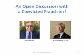 An Open Discussion with a Convicted Fraudster! Antar Sam Antar is a convicted felon and a former CPA. As the CFO of Crazy Eddie, Mr. Antar helped mastermind one of the largest securities