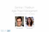 Seminar / Praktikum Agile Project Management your intention by ï¬lling out the form at ... prioritize
