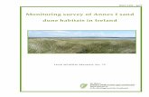 Monitoring survey of Annex I sand dune … dunes monitoring survey – BEC Consultants Ltd. 2013 _____ Contents Executive Summary 1 Acknowledgements ...