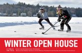 WINTER OPEN HOUSE - Franklin Pierce University · WINTER OPEN HOUSE 8 – 9:30 a.m. Check-In & Information Tables (The Bubble) ... Pierce gear! To enter drop off one of your business