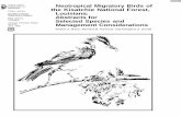 Neotropical Migratory Birds of the Kisatchie National ... · Department of Neotropical Migratory Birds of Agriculture Forest Service the Kisatchie National Forest, ... Cover art: