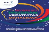 KREATIVITAS MAHASISWA - widyagama.ac.id · 1 pedoman program kreativitas mahasiswa ( pkm ) direktorat riset dan pengabdian masyarakat direktorat jenderal penguatan riset dan pengembangan