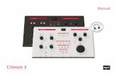 Crimson 3 - spl.audio · In any case, the connection of the audio equipment to one power outlet is the general recommendation, in order to avoid ground loops and other similar noises