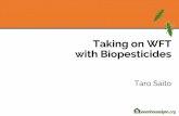 Taking on WFT with Biopesticides - Home - … Biopesticides Taro Saito Biocontrols for thrips Soil-dwelling stages Biocontrols for thrips Foliage-dwelling stages Entomopathogenic Nematode