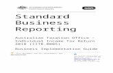 ATO IITR 0005.2018 Business Implementation Guide · Web viewStandard Business Reporting Australian Taxation Office – Individual Income Tax Return 2018 (IITR.0005) Business Implementation