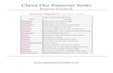 MessianicSeder - calvaryeverett.com€¦  · Web viewMay the Holy Spirit reveal these truths in a personal manner through this festival and by his Holy Word. ... (John 1:29) and