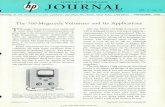 1950 , Volume v.2, n.3 , Issue Nov-1950 - HP Labs 2. Diagram of high-frequency voltmeter circuit. CIRCUITRY The circuit of the -hp- Model 410 voltmeter consists of a broad-band rectifier,