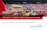 Report on sportsponsorship by alcohol producers Alcohol ... · holic beverages are promoted on jerseys or during sportive events by positioning banners, logos and other marketing