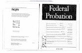 Stone~Meie.rboefe,r f ;ltl - ncjrs.gov · 2 FEDERAL PROBATION Leenhouts. While many volunteer programs have been evaluated, the results are questionable because of methodological
