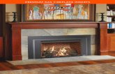 PREMIUM GAS FIREPLACE INSERTS · 2 The 32 DVS shown with the Classic Arch™ Face, Driftwood Fyre-Art™, Platinum Glass Media, One-Piece Finish Panel and Insert Wiring Kit. FIREBACK