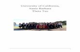 University of California, Santa Barbara Theta Tauthetatau.org/Websites/thetatauhq/images/UCSB Chapter...10 Member Bios Tim Chang Positions Held: Committee Member Major: Computer Engineering