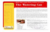 Queen Anne’s County Master Gardener Newsletter The ... · Queen Anne’s County Master Gardener Newsletter The Watering Can ... We will resume classes again come Spring so stay
