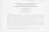 Deformation and Flexibility Equations For Idealized ARIS ... · motion of the ISS. Disturbances to microgravity experiments on ARIS-isolated racks are primarily transmitted via the