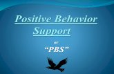 or “PBS” - Lake County Schools / Overvie ppt.pdfclassroom rewards or spend them in the PBS store. Students can exchange Falcon Dollars for in-class rewards. ... Slide 1 Author: