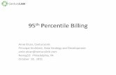 95th Percentile Billing - Meet us in Denver, CO for NANOG 73! · Outline •Internet access usage trends and consumption based pricing •Background on 95th percentile billing •Conversion