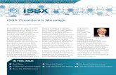 ISSX President’s Message - cdn.ymaws.com · ISBN 978-1-77188-648-2. 2018. This is a fascinating book in the series, “Innovations in Plant Science for Better Health: From Soil