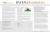 INTABulletin · INTABulletin The Voice of the International Trademark Association ... Director, Marketing and Communications James F. Bush Managing Editor, News & Policy