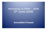 DPM - 2009 on Defence Procurement Manual... · —IFA to vet the quantity indented/projected where powers are exercised in consultation with IF —Calculation sheet showing authorised