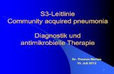 S3-Leitlinie Community acquired pneumonia Diagnostik und ...labor-koblenz.de/wp-content/uploads/2012/08/Ambulant-erworbene-Pneumonie.pdf · S3-Leitlinie Community acquired pneumonia