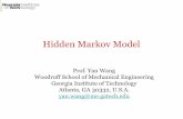 Hidden Markov Model - Georgia Institute of Technologymsse.gatech.edu/GIP/lect04_HMM_yanwang.pdf · Multiscale Systems Engineering Research Group Hidden Markov Model (HMM) HMM is an