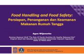 Food Handling and Food Safety - gizi.unisayogya.ac.id fileAkibat kejadian ini total 60 orang menjalani perawatan 14 diantaranya harus menjalani rawat inap di RS PKU Muhammadiyah Bantul”.