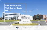 Anti-Corruption & Civil Rights Commission Anti-Corruption ... · PDF fileAnti-Corruption Training Institute. ACRC Anti-Corruption Training Institute. ACRC Anti-Corruption Training