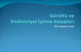 Dr. Gamze Atay - anadoluissagligi.com · Aminoglikozidler, Cisplatin, NSAID vb. ... Ototoksik ilaç kullanımı.