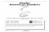 OBS-18DC HDTR - ClarkeUS EN-2- FORM NO. 70403B Clarke® American Sanders Operator's Manual (EN) - OBS-18/18DC HDTR Contents of this Book Operator Safety Instructions 3 Introduction