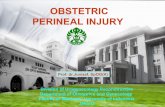 OBSTETRIC PERINEAL INJURY - Universitas .OBSTETRIC PERINEAL INJURY ... Partial rupture of the sphincter
