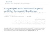 Navigating the Patent Prosecution Highway and Other ...media.straffordpub.com/products/navigating-the-patent-prosecution... · Navigating the Patent Prosecution Highway and Other