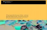 Perspektiven für eine gelingende Inklusion - bmbf.de · materialien für Auszubildende im Berufsfeld Elektro-technik und im Berufsbereich Maler und Lackierer (Veröffentlichung der