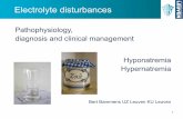 Pathophysiology, diagnosis and clinical management ... Bammens Sodium.pdf · Electrolyte disturbances Pathophysiology, diagnosis and clinical management Hyponatremia Hypernatremia
