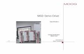 MSD Servo Drive - moog.com · This correct operation depends on the leakage currents of the used analog input circuits. ... in the MSD PLC or the programming interface, ...